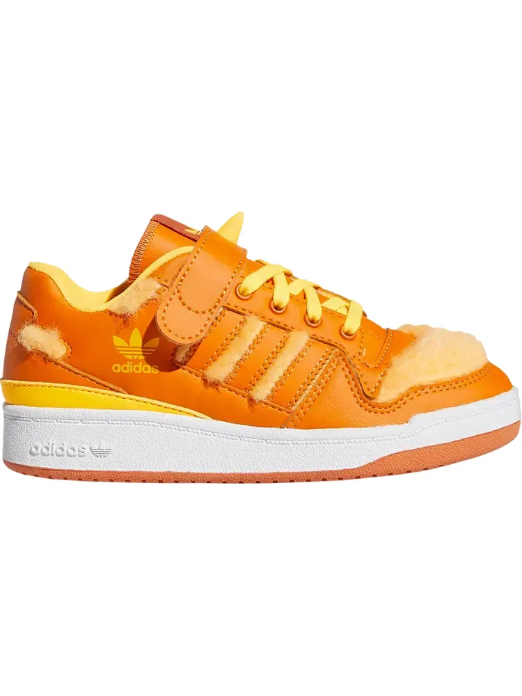 Кроссовки Adidas Monsters Inc. x Forum Low Little Kid 'George Sanderson' — изображение 1 из 1, оранжевый