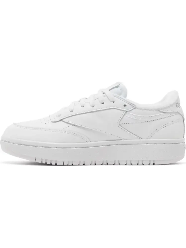 Кроссовки wmns club c double 'white cold grey' Reebok — изображение 3 из 8, белый