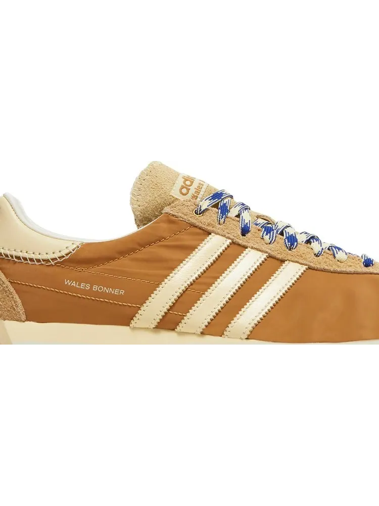Кроссовки Adidas Wales Bonner x Country 'Mesa Easy Yellow' — изображение 2 из 8, загар