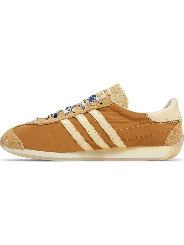 Кроссовки Adidas Wales Bonner x Country 'Mesa Easy Yellow' — изображение 3 из 8, загар