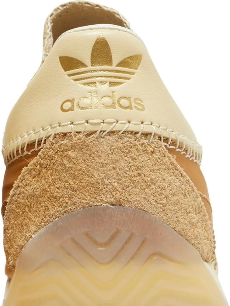 Кроссовки Adidas Wales Bonner x Country 'Mesa Easy Yellow' — изображение 7 из 8, загар