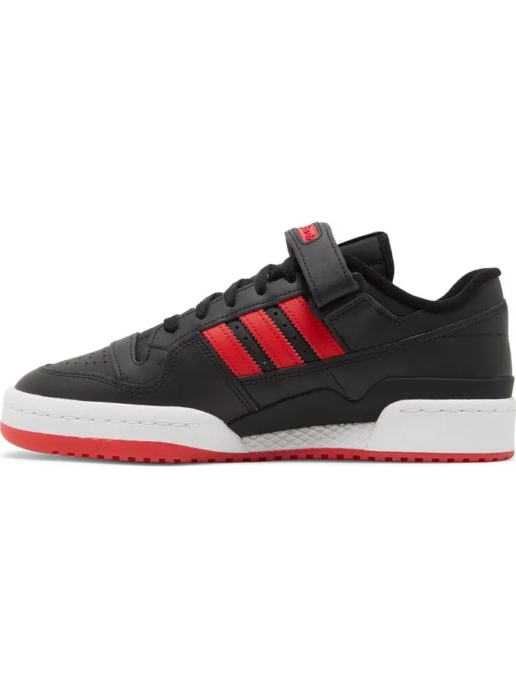 Кроссовки Adidas Forum Low 'Black Vivid Red' — изображение 3 из 8, черный