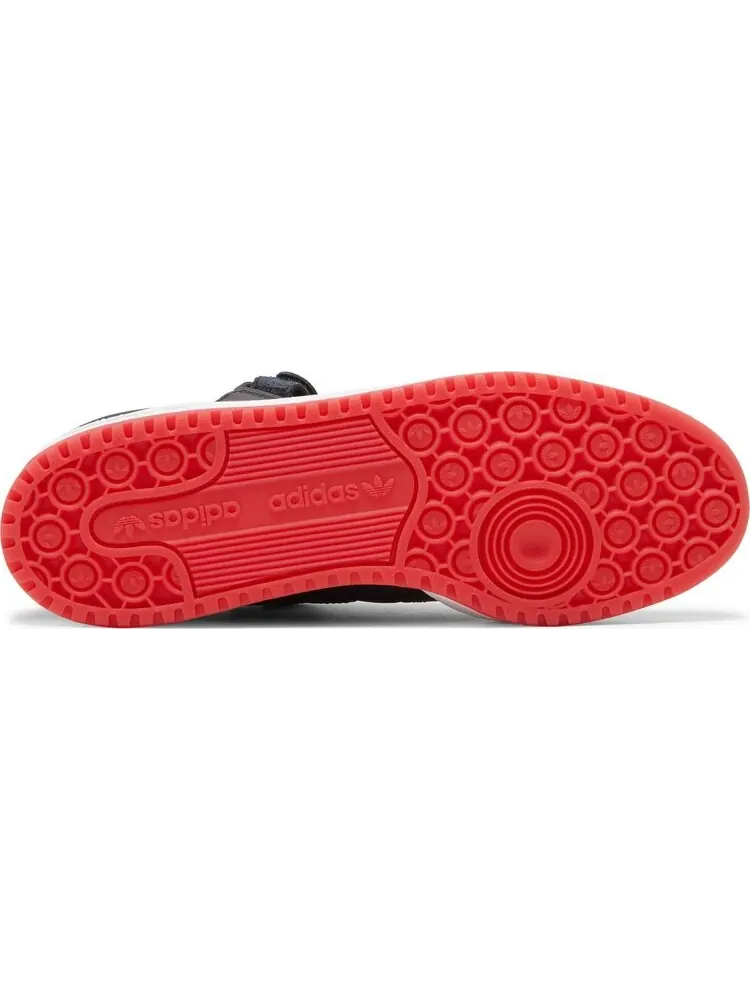 Кроссовки Adidas Forum Low 'Black Vivid Red' — изображение 4 из 8, черный