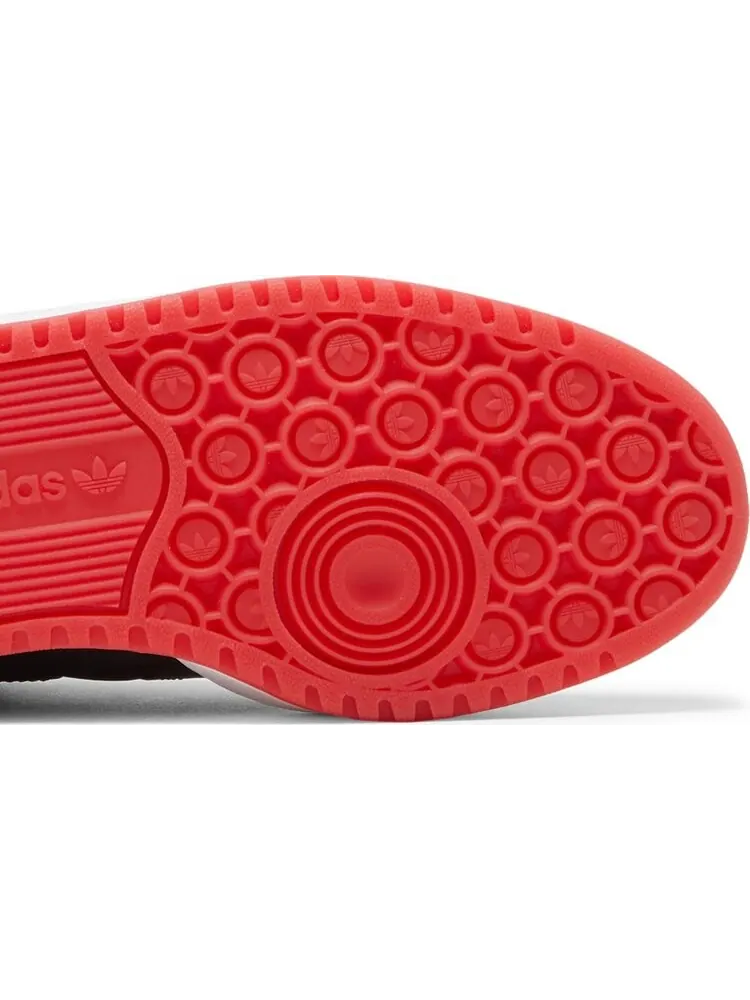 Кроссовки Adidas Forum Low 'Black Vivid Red' — изображение 5 из 8, черный