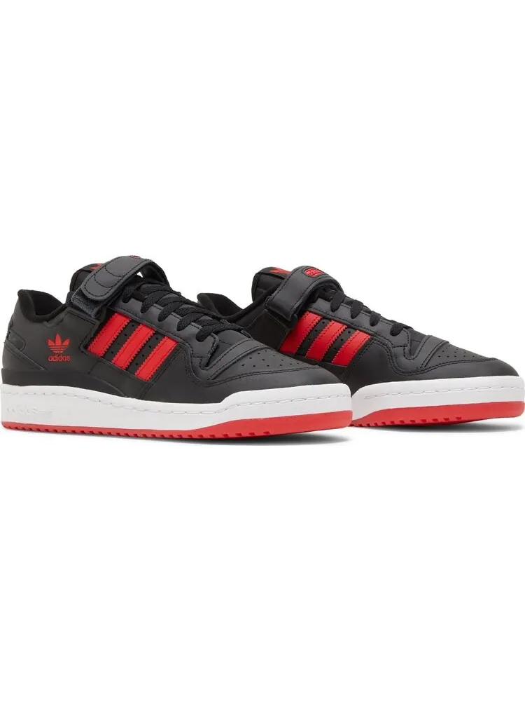 Кроссовки Adidas Forum Low 'Black Vivid Red' — изображение 8 из 8, черный