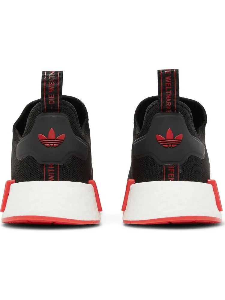 Кроссовки Adidas NMD R1 — изображение 6 из 8, черный/белый/красный