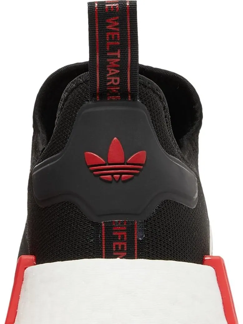 Кроссовки Adidas NMD R1 — изображение 7 из 8, черный/белый/красный