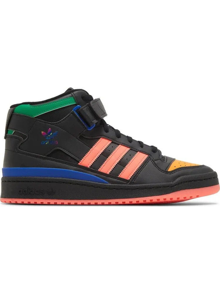 Кроссовки Adidas Forum Mid 'Black Multi' — изображение 1 из 8, черный