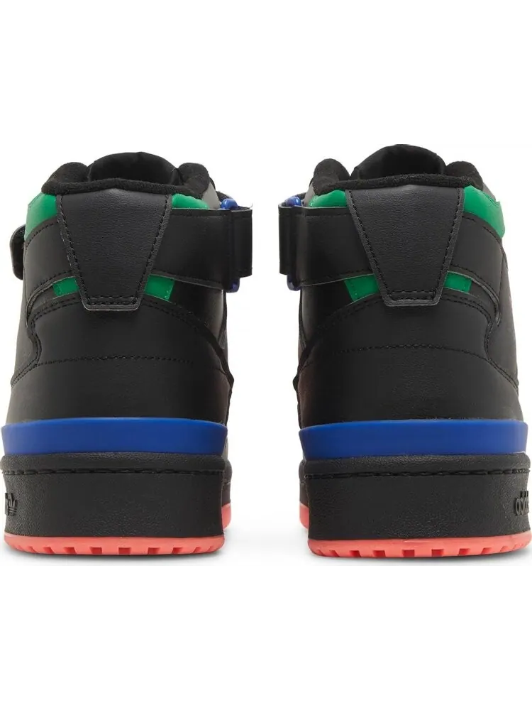 Кроссовки Adidas Forum Mid 'Black Multi' — изображение 6 из 8, черный
