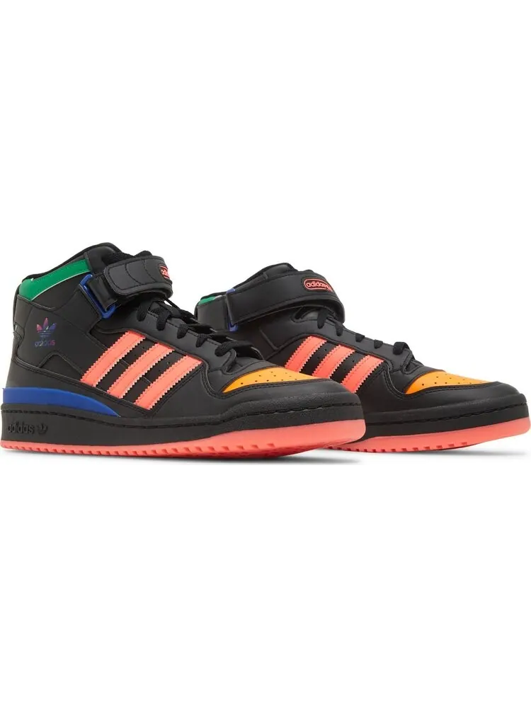 Кроссовки Adidas Forum Mid 'Black Multi' — изображение 8 из 8, черный