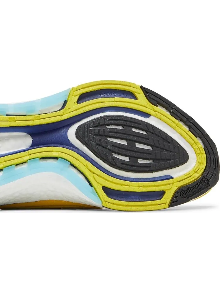 Кроссовки Adidas UltraBoost 22 'Yellow Sky Rush' — изображение 5 из 8, желтый