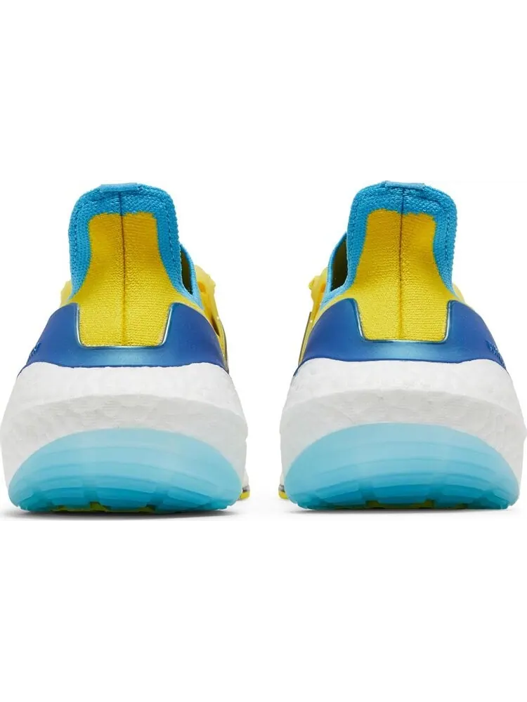 Кроссовки Adidas UltraBoost 22 'Yellow Sky Rush' — изображение 6 из 8, желтый