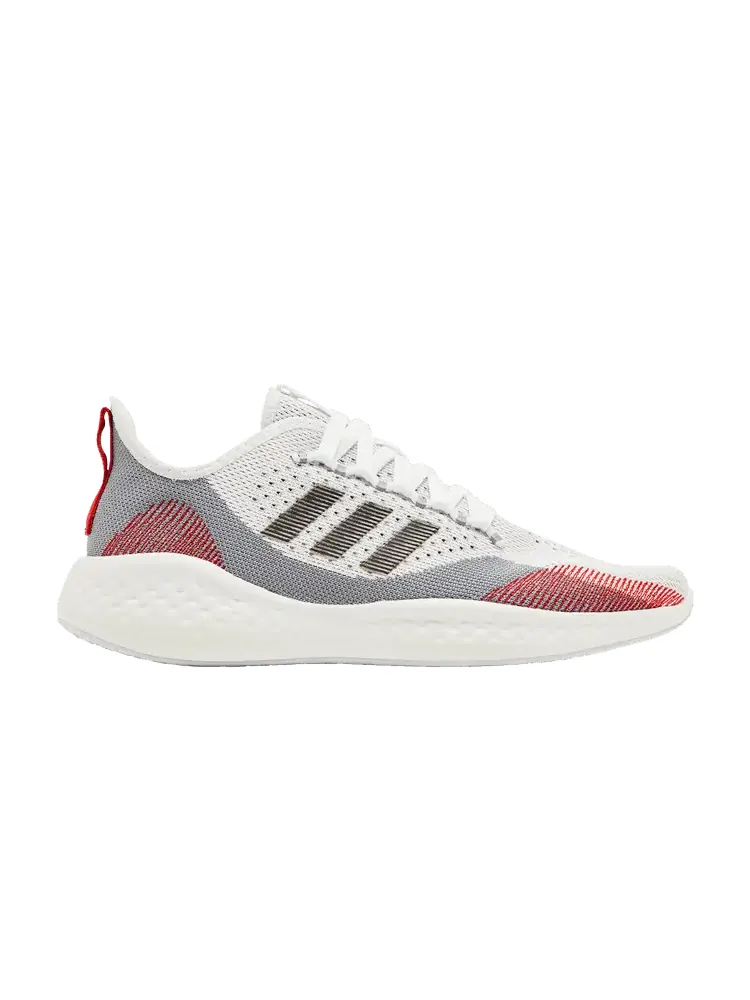 Кроссовки adidas Fluidflow 2.0 'White Red' — изображение 1 из 9, белый/серый/серый