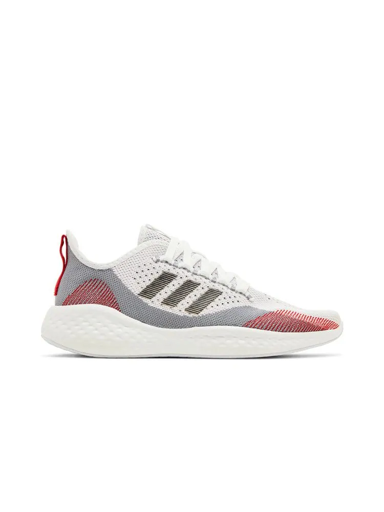 Кроссовки adidas Fluidflow 2.0 'White Red' — изображение 2 из 9, белый/серый/серый