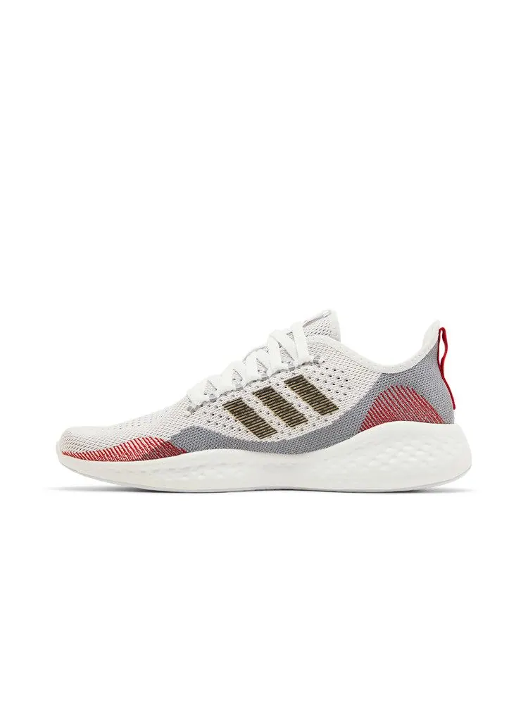 Кроссовки adidas Fluidflow 2.0 'White Red' — изображение 4 из 9, белый/серый/серый