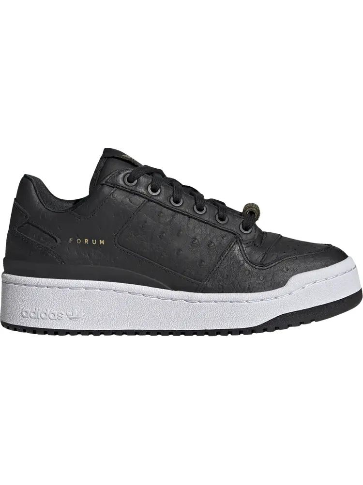 Кроссовки Adidas Wmns Forum Bold 'Black Gold Metallic' — изображение 1 из 1, черный