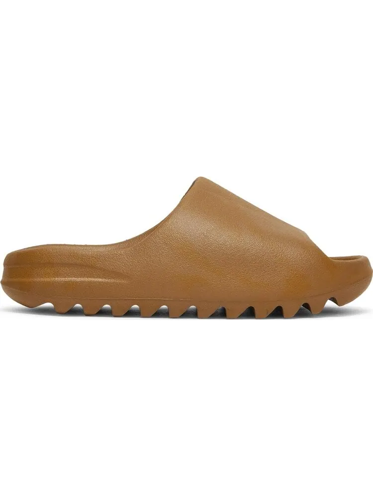 Сандалии Adidas Yeezy Slides 'Ochre' — изображение 1 из 10, коричневый