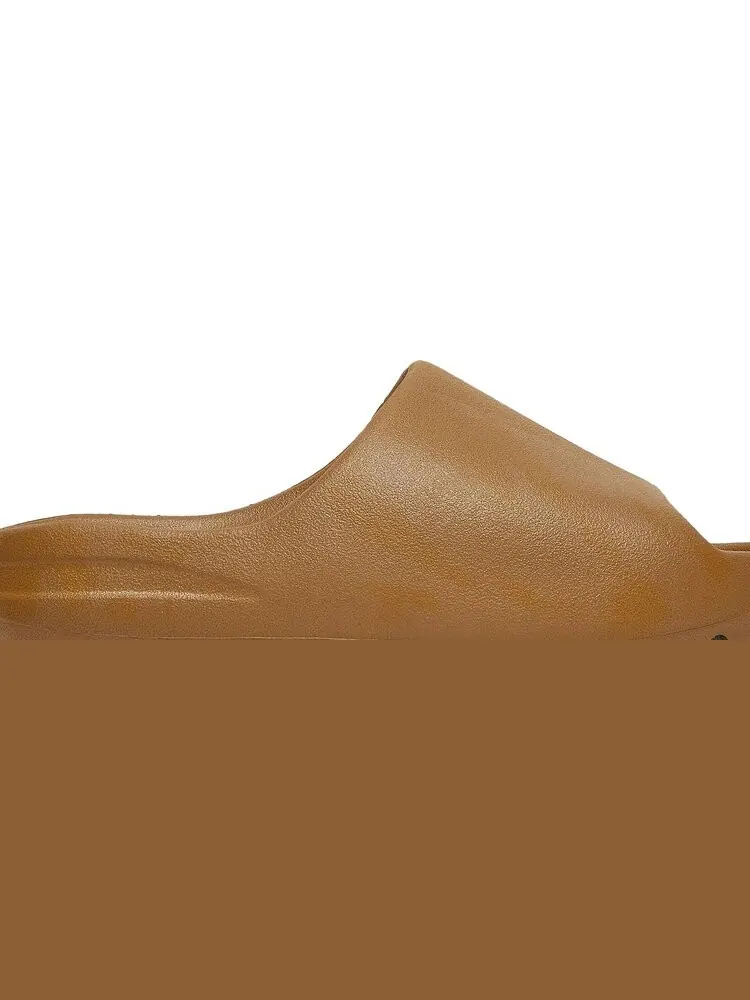 Сандалии Adidas Yeezy Slides 'Ochre' — изображение 2 из 10, коричневый
