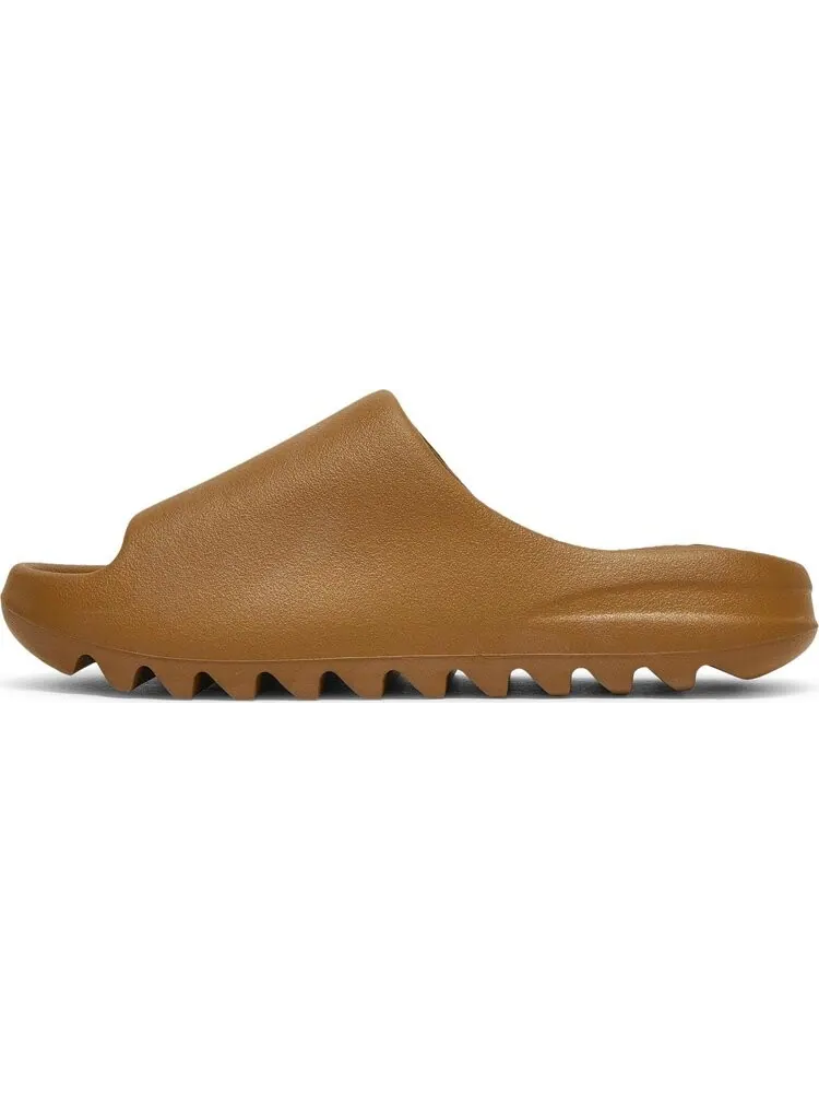 Сандалии Adidas Yeezy Slides 'Ochre' — изображение 3 из 10, коричневый