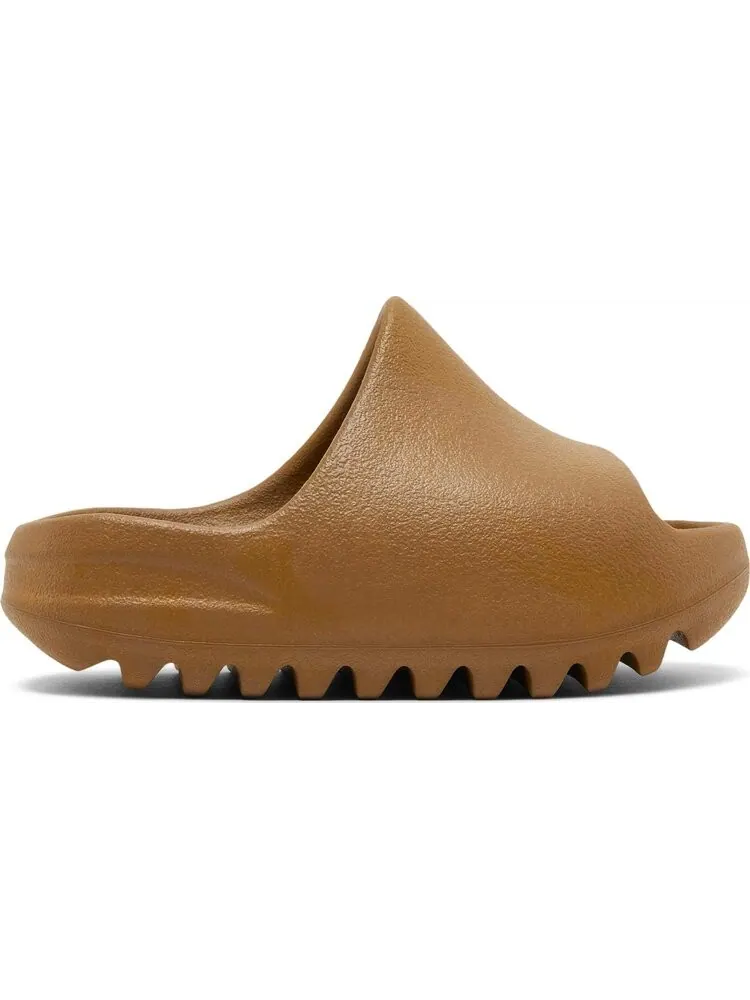 Сандалии Adidas Yeezy Slide Kids 'Ochre' — изображение 1 из 8, коричневый