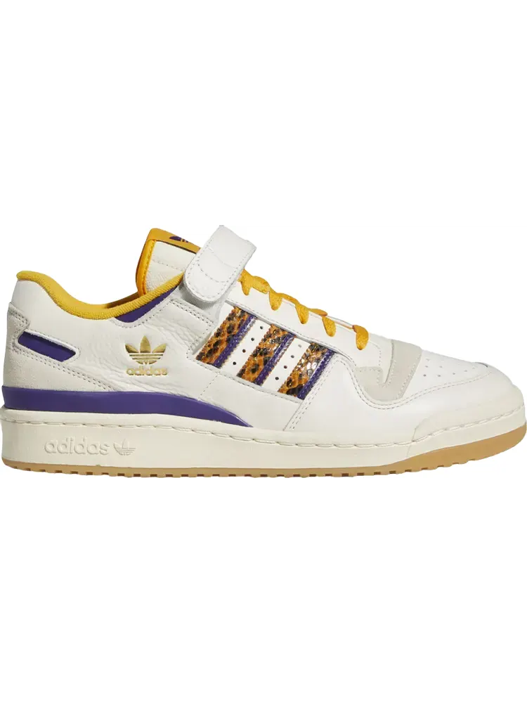 Кроссовки Adidas Forum 84 Low 'Lakers Snakeskin' — изображение 1 из 1, бежевый