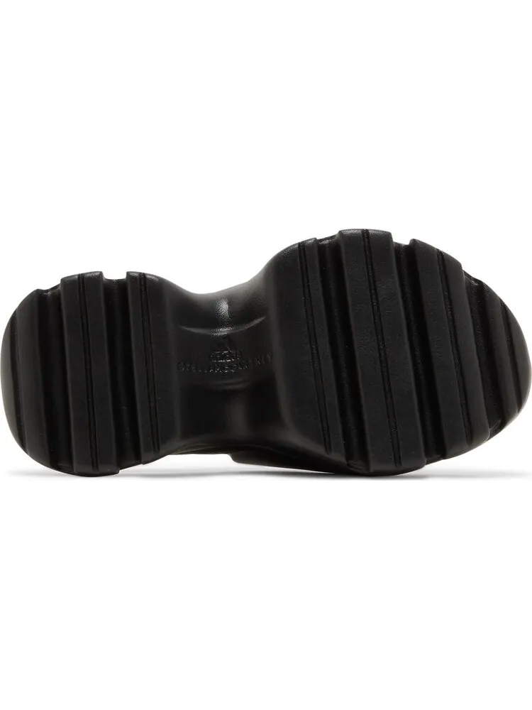 Сандалии Adidas Stella McCartney x Wmns Clog 'Triple Black' — изображение 4 из 8, черный