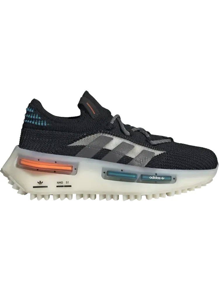 Кроссовки NMD_S1 J 'Black Teal Orange' — изображение 1 из 1, черный