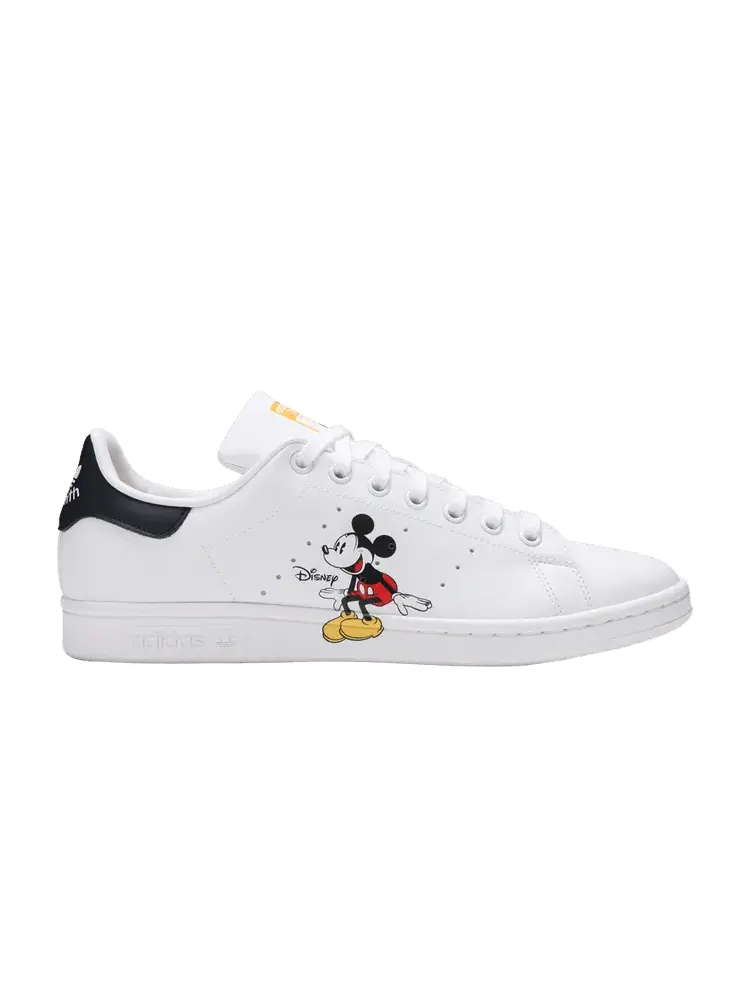 Кроссовки adidas Disney x Stan Smith 'Mickey and Minnie Mouse' — изображение 1 из 9, белый/белый