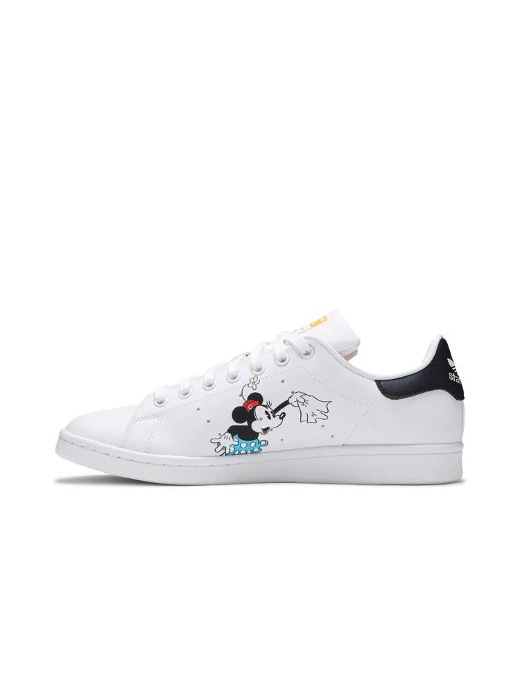 Кроссовки adidas Disney x Stan Smith 'Mickey and Minnie Mouse' — изображение 4 из 9, белый/белый