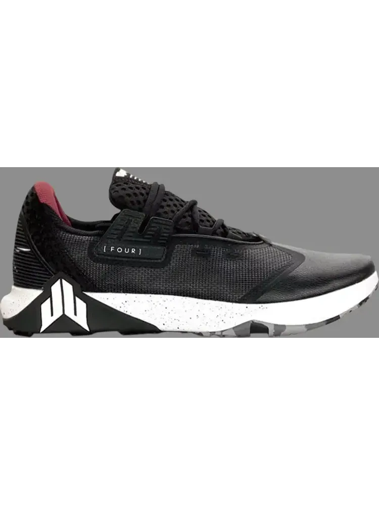 Кроссовки jj 4 'black white' Reebok — изображение 1 из 1, черный