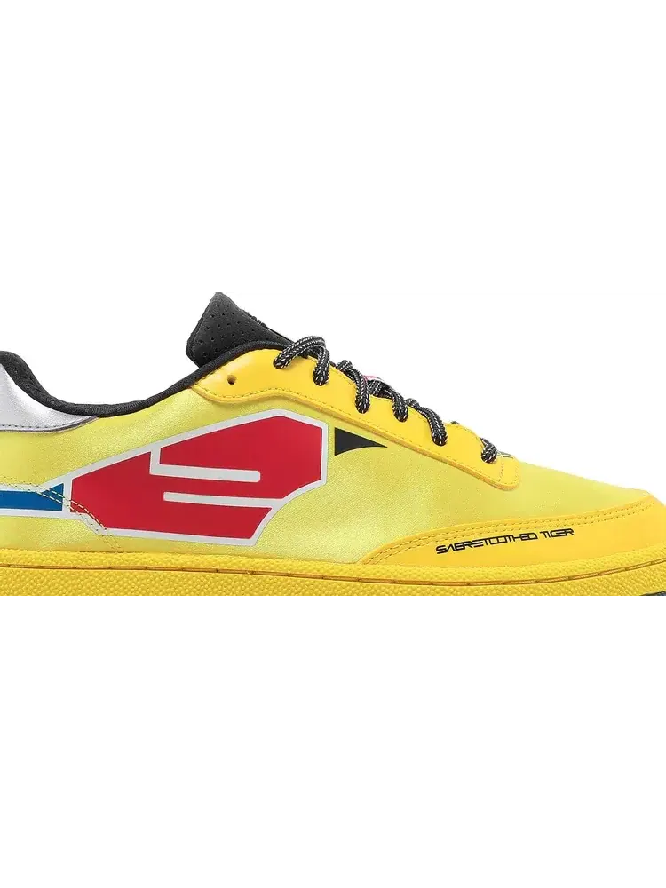 Кроссовки power rangers x club c 'saber-toothed tiger zord' Reebok — изображение 2 из 8, желтый
