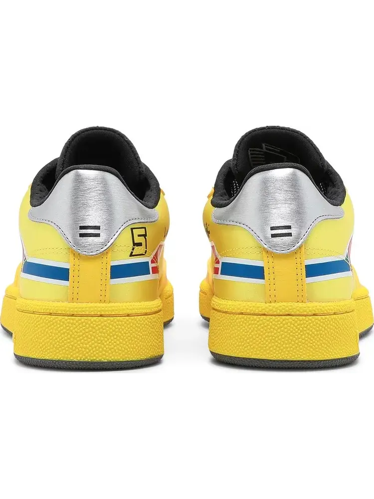 Кроссовки power rangers x club c 'saber-toothed tiger zord' Reebok — изображение 6 из 8, желтый