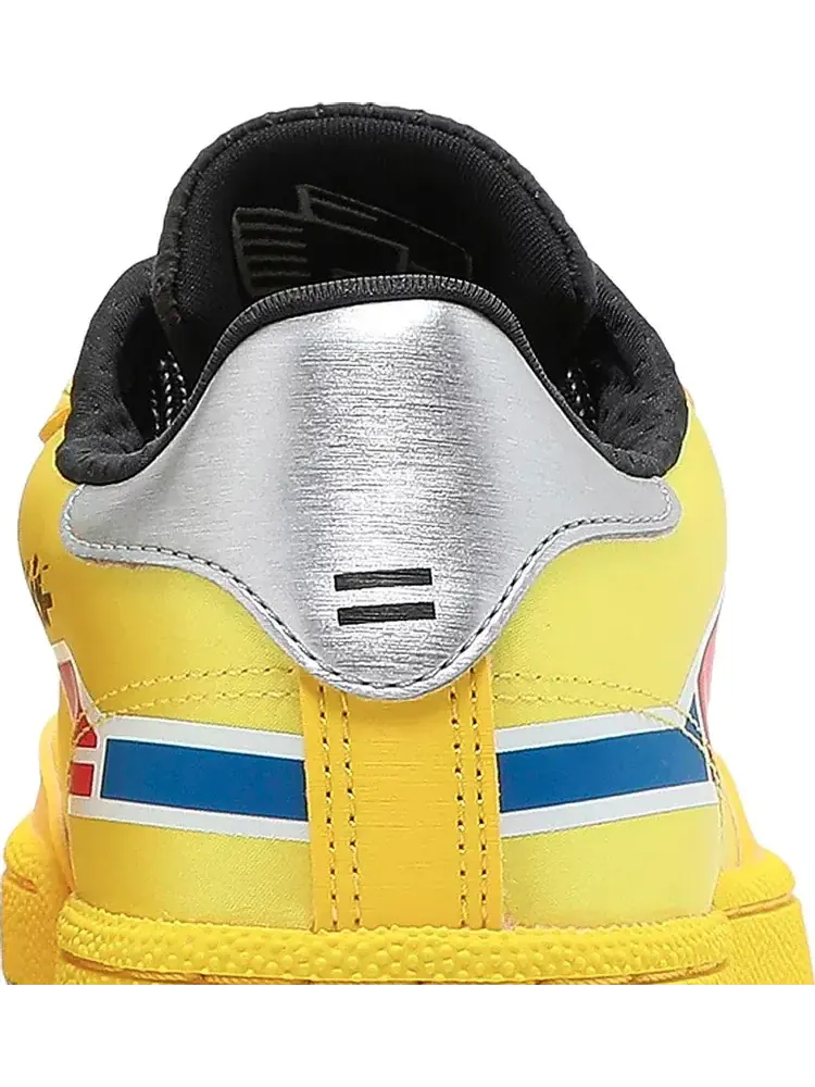 Кроссовки power rangers x club c 'saber-toothed tiger zord' Reebok — изображение 7 из 8, желтый