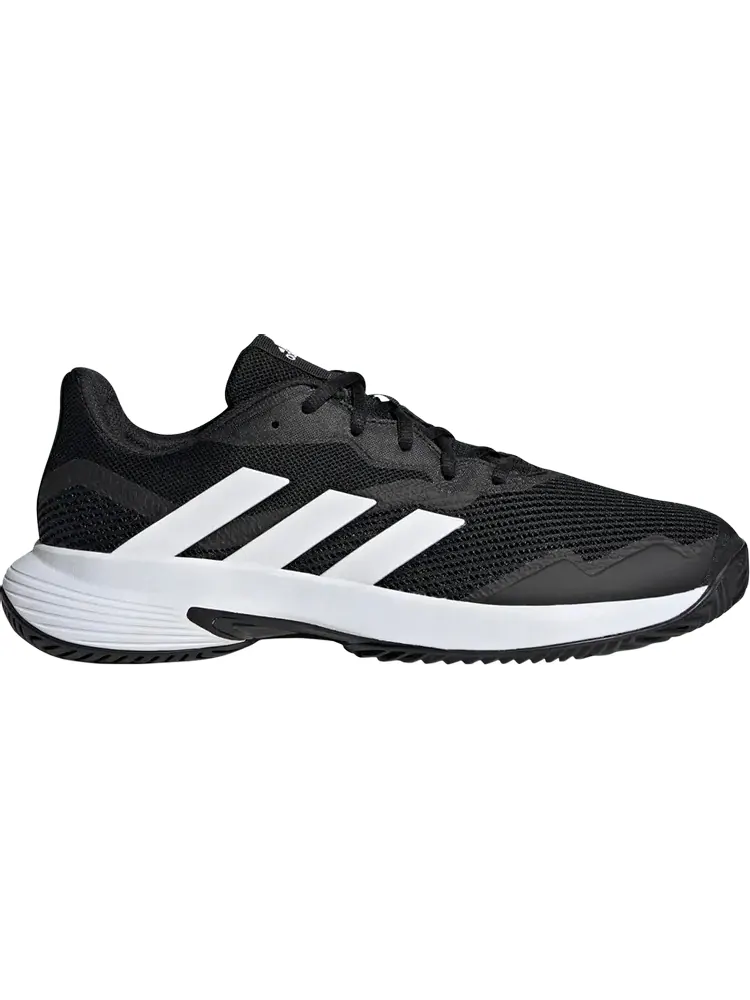 Кроссовки Adidas CourtJam Control 'Black White' — изображение 1 из 1, черный