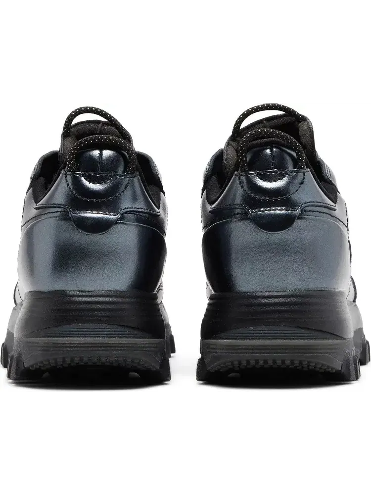 Кроссовки Reebok Classic Leather 'Black Dark Silver' — изображение 6 из 8, черный