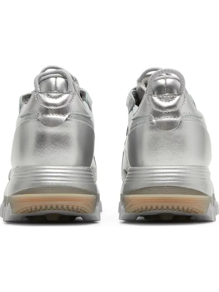 Кроссовки cardi b x wmns classic leather 'silver metallic pewter' Reebok — изображение 6 из 8, серебряный