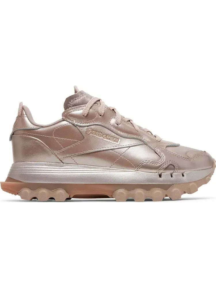 Кроссовки cardi b x wmns classic leather 'rose gold champagne' Reebok — изображение 1 из 8, золото