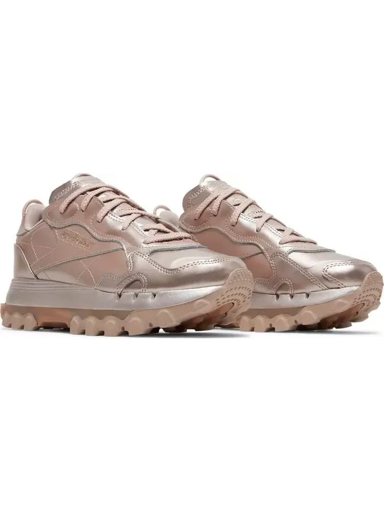 Кроссовки cardi b x wmns classic leather 'rose gold champagne' Reebok — изображение 8 из 8, золото