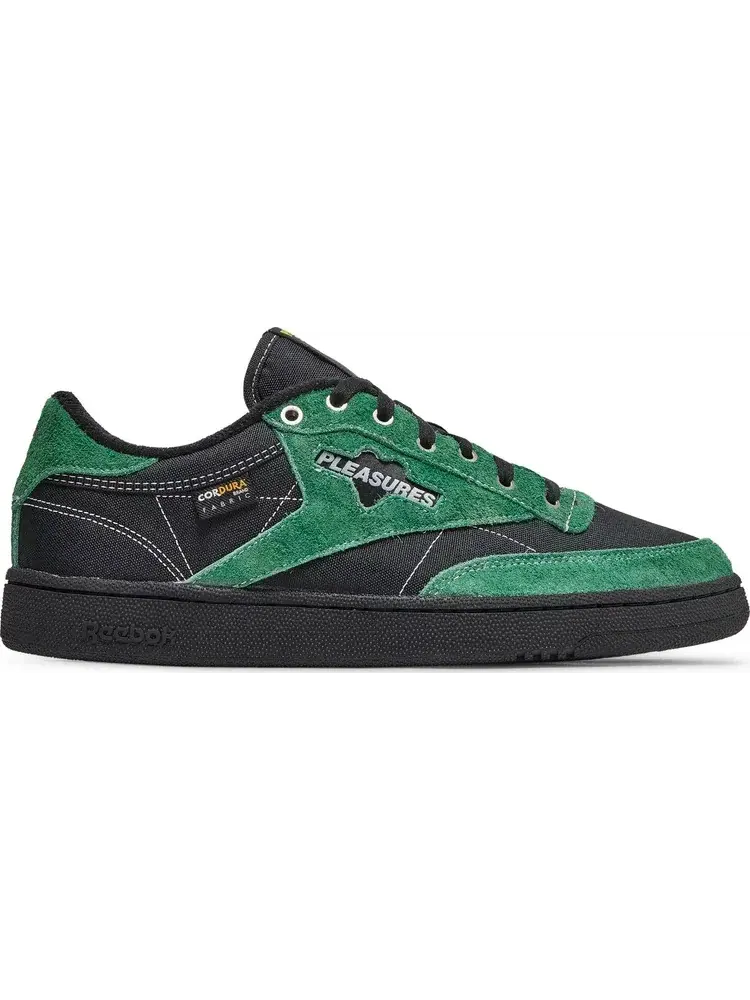 Кроссовки pleasures x club c 85 'pine green' Reebok — изображение 1 из 8, зеленый