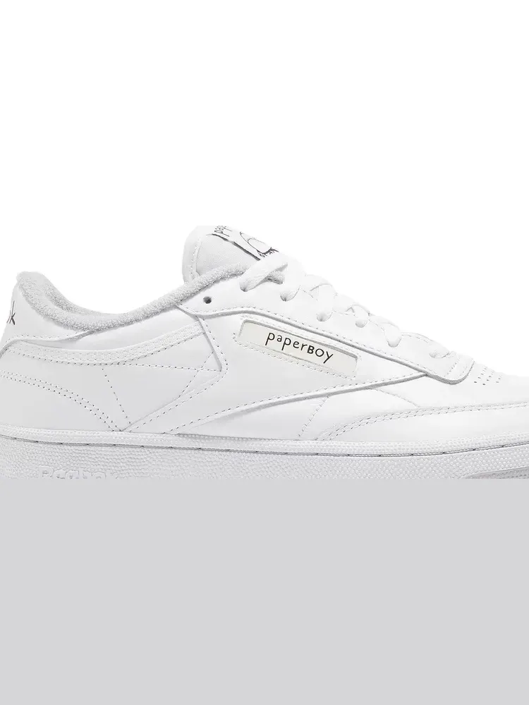Кроссовки beams x paperboy paris x club c 85 'milk boy' Reebok — изображение 2 из 8, белый
