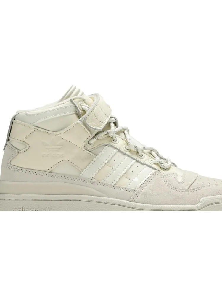 Кроссовки Adidas Ivy Park x Forum Mid 'Icy Park - Cream White' — изображение 2 из 8, бежевый