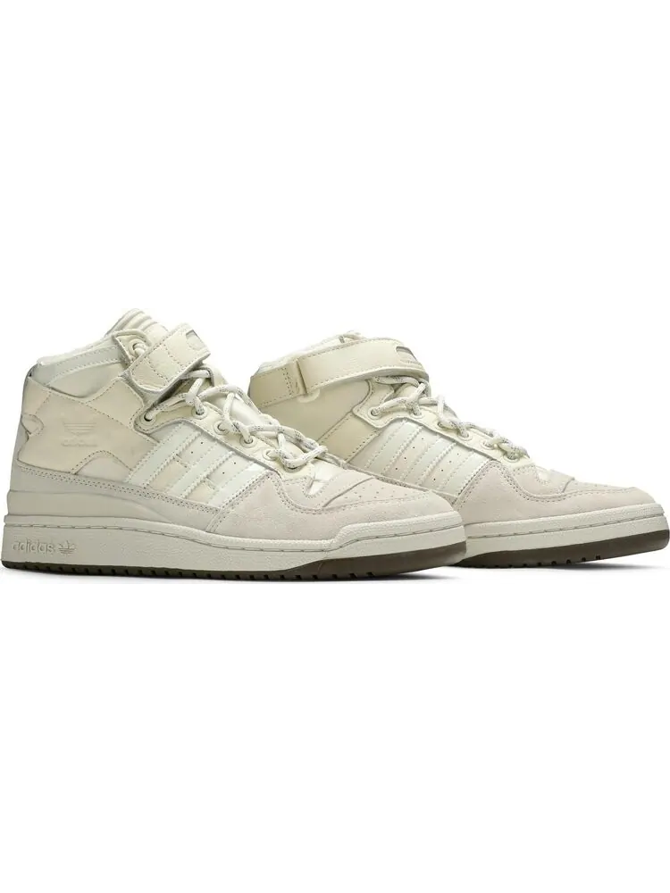 Кроссовки Adidas Ivy Park x Forum Mid 'Icy Park - Cream White' — изображение 8 из 8, бежевый