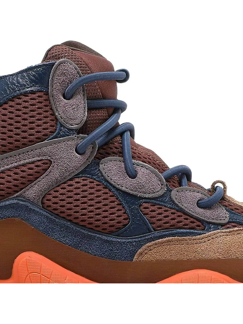 Кроссовки Yeezy 500 High Tactical Orange — изображение 6 из 7, оранжевый