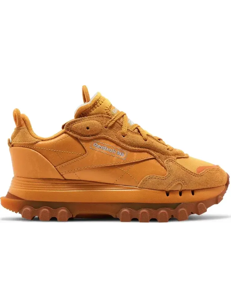 Кроссовки cardi b x wmns classic leather 'bright ochre' Reebok, апельсин — изображение 1 из 8, оранжевый