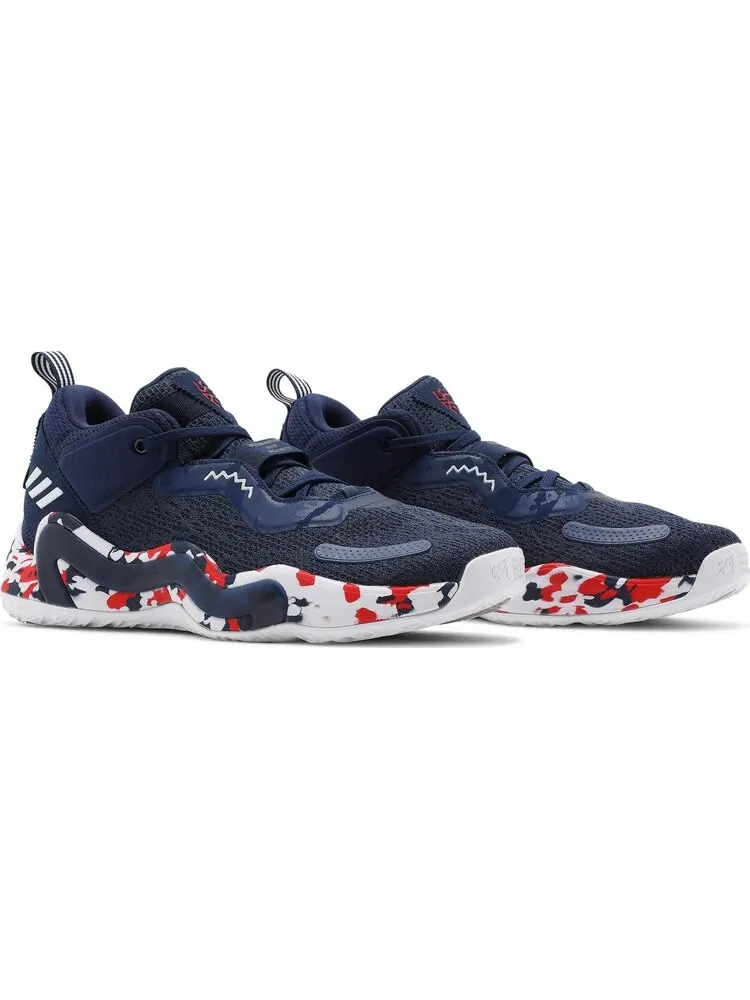 Кроссовки Adidas D.O.N. Issue #3 'USA' — изображение 8 из 8, синий