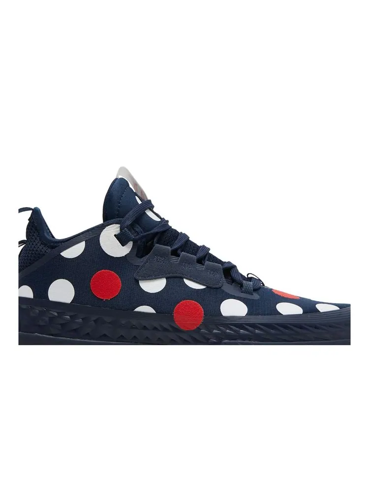 Кроссовки Harden Vol. 5 Futurenatural 'Polka Dot - Team Navy' — изображение 2 из 8, темно-синий