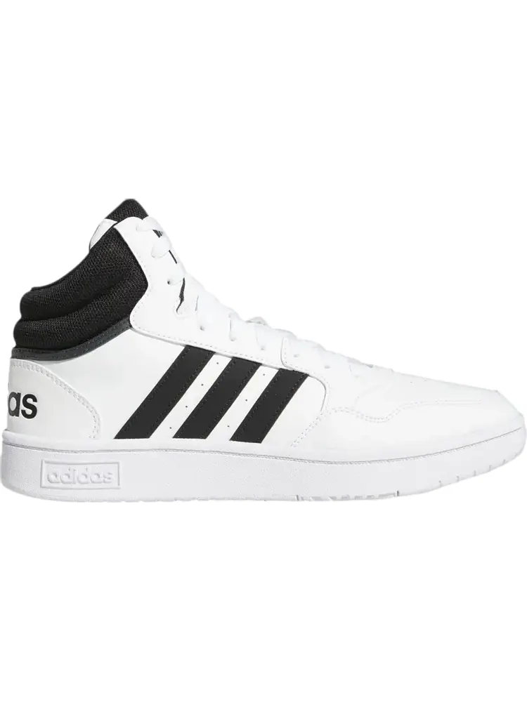 Кроссовки Adidas Hoops 3.0 Mid 'Black White' — изображение 1 из 1, черный