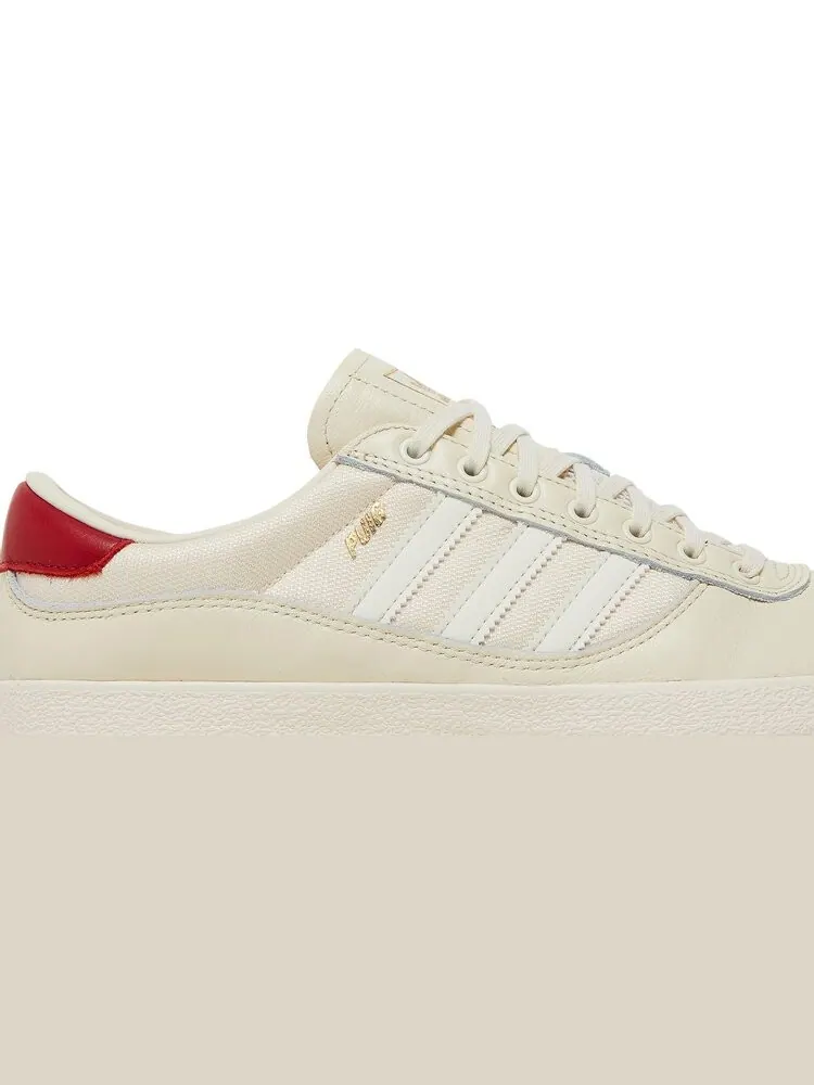 Кроссовки Adidas Puig Indoor 'Cream White Scarlet' — изображение 2 из 8, бежевый