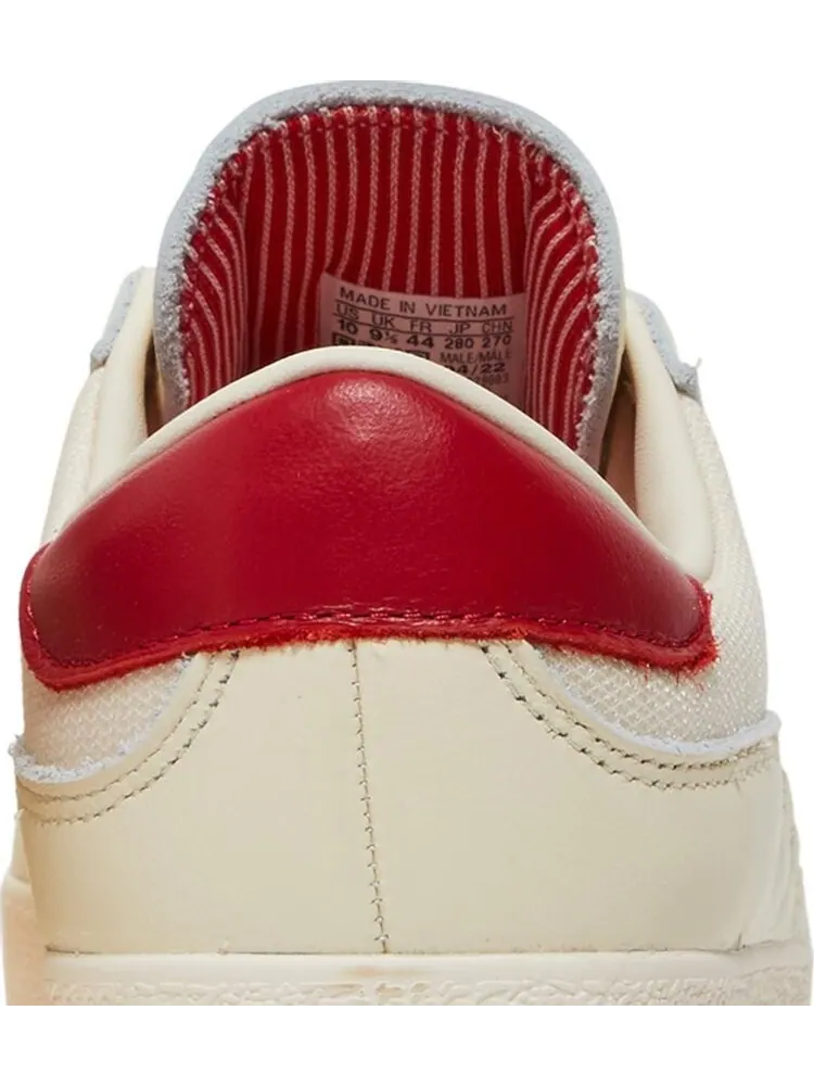 Кроссовки Adidas Puig Indoor 'Cream White Scarlet' — изображение 7 из 8, бежевый