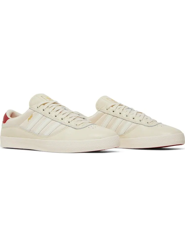 Кроссовки Adidas Puig Indoor 'Cream White Scarlet' — изображение 8 из 8, бежевый